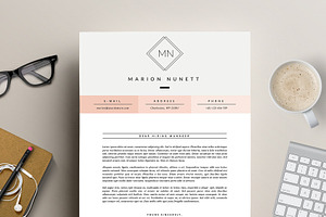 2 Page Resume Template For MS Word