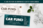Car Fund Gift Voucher Template, a Card Template by Snapybiz (Thumbnail 3 of 9)