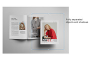 US Letter Magazine Mockups, a Books & Magazine Mockup by Tahtagraphic (Thumbnail 8 of 11)