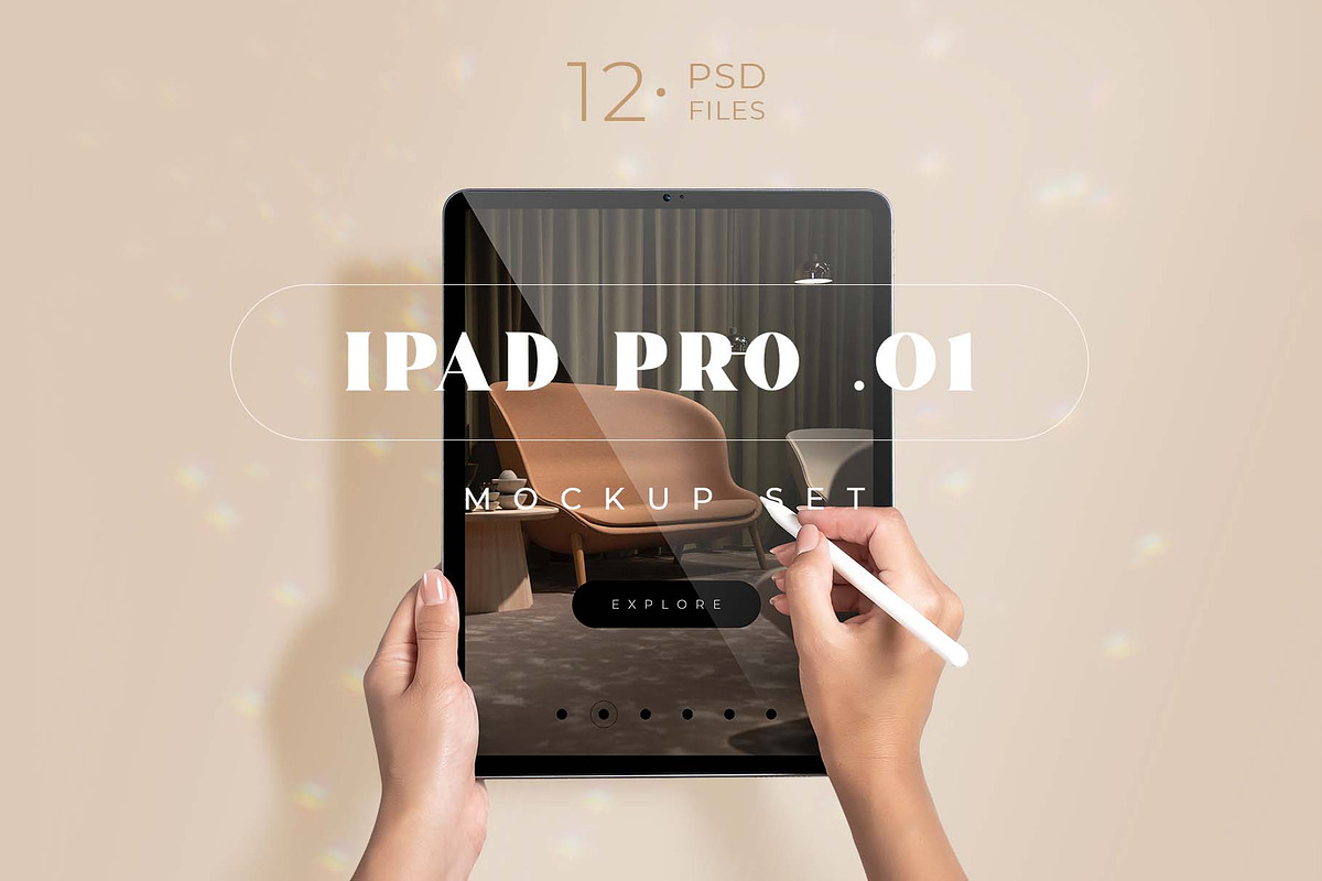 Apple iPad Pro Mockup Bundle, an iPad Mockup by Neutral Mockups (Photo 1 of 4)