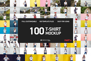 100 T-Shirt Mockup Part 4, a Shirt Mockup by Freeman Studio