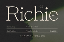 CS Richie – Elegant Font