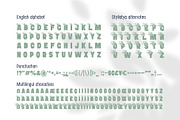 Bushman font set, a Sans Serif Font by Gleb Guralnyk (Thumbnail 6 of 8)