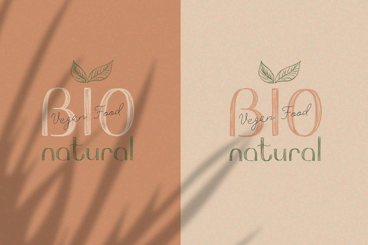 Organic font collection preview 5