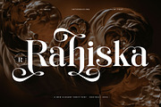 Rahiska - Elegant & Classy Serif, a Serif Font by TypeLogue (Thumbnail 1 of 5)