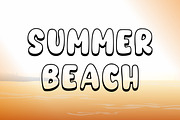 Sunrise Orange, a Font by Limited.studio (Thumbnail 2 of 5)