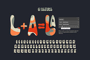 Lovebus v.2 Vintage Font, a Handwritten Font by Gleb Guralnyk (Thumbnail 5 of 7)