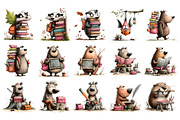 Woodland School PNG Clipart, an Education Illustration by Nicolle's Colorful Art (Thumbnail 2 of 6)