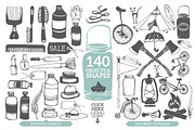 Designer's Hand Sketched Megapack, an Animal Illustration by Lisa Glanz (Thumbnail 4 of 5)