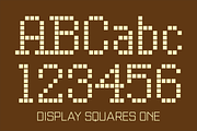 Display Dots & Squares Fonts, a Font by GG Design (Thumbnail 12 of 13)