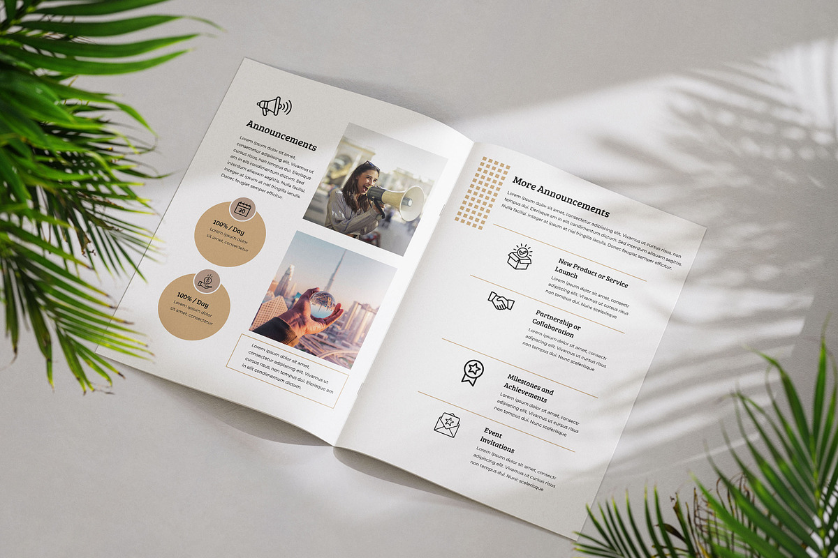 Minimal Business Brochure, a Brochure Template by SmmrDesign (Photo 6 of 9)
