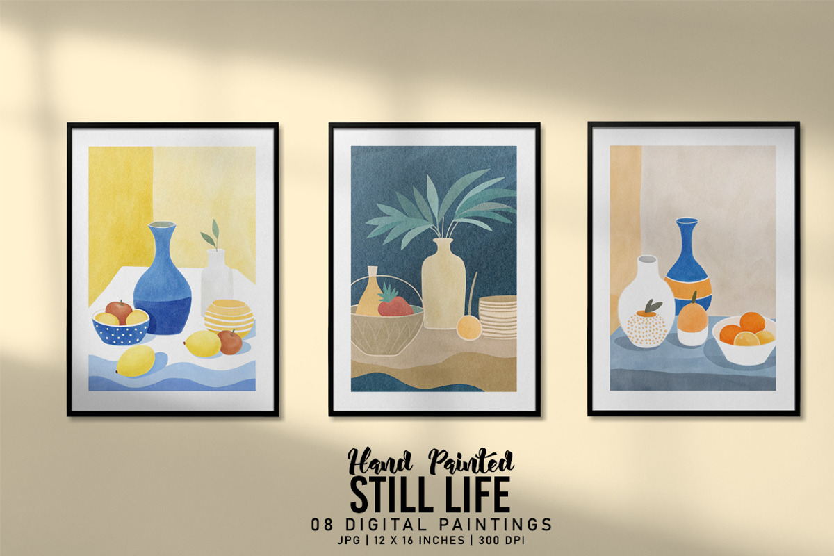 Hand Painted Still Life, a Decorative Illustration by Digital Art Creations (Photo 3 of 5)