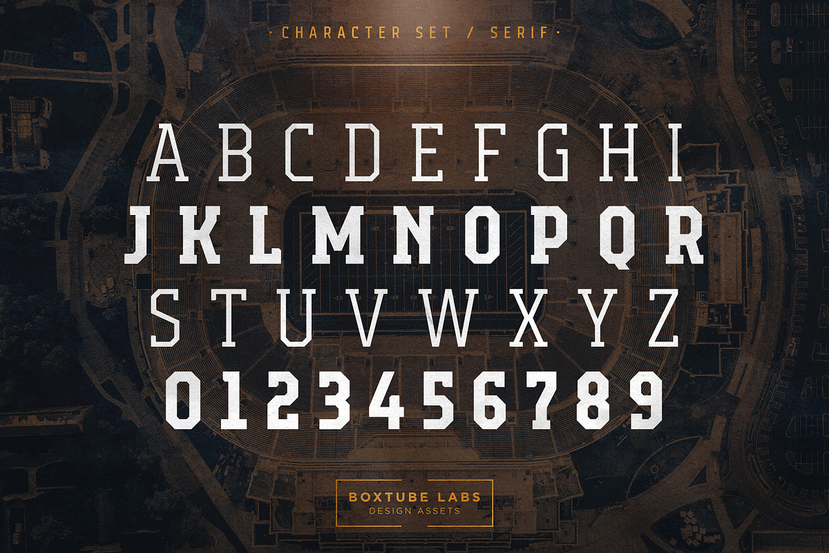 Campione Neue - Display Font, a Slab Serif Font by BoxTube Labs (Photo 6 of 7)
