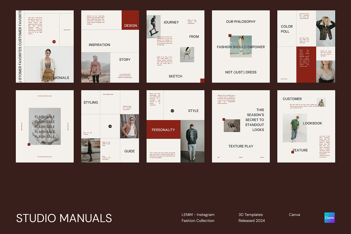 LENIM – Instagram Fashion Collection, a Social Media Template by Studio Manuals (Photo 4 of 8)