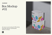 Packaging Box 01 Mockup, a Packaging Mockup by mockstar (Thumbnail 1 of 9)