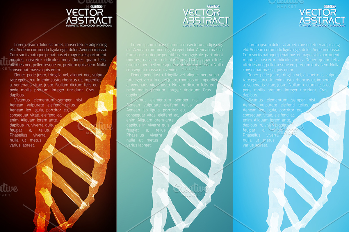 15 Abstract DNA Shapes, an Object Graphic by GarryKillian (Photo 4 of 4)