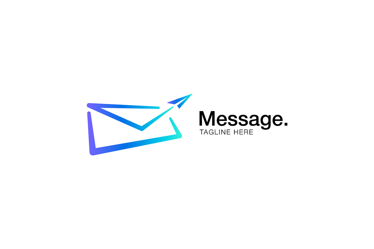 Message Logo Icon Mobile App Busines, a Branding & Logo Template by Signatoro (Photo 2 of 4)