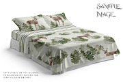 Bedding Flat & Fitted Sheet Mockups, a Product Mockup by mock-ups (Thumbnail 4 of 16)