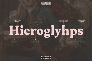 SS Langford - Display Vintage Font