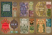 Label Art Nouveau - mega set, a Decorative Illustration by Stanislav Kharchevskyi (Thumbnail 8 of 12)
