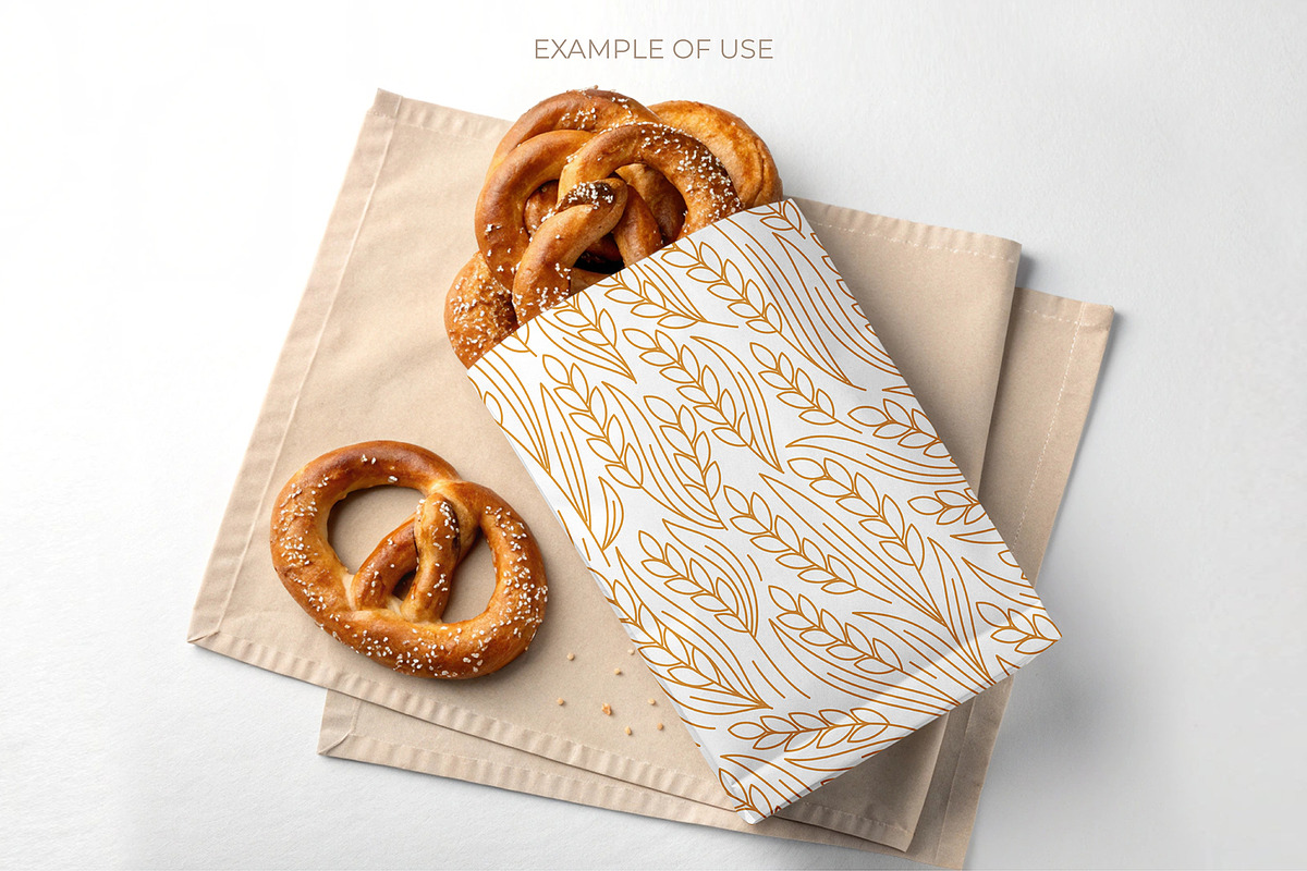 Bakery & Wheat Fields, a Food Illustration by Ilia Design (Photo 4 of 12)