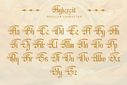 Highcrest Elegant Blackletter Font, a Blackletter Font by Letterara (Thumbnail 11 of 15)