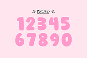 Soft Smile - Bubble Font Display, a Handwritten Font by KiddoGlyphs Studio (Thumbnail 5 of 5)