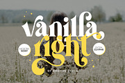 Vanilla Right - Modern Serif Font, a Serif Font by Airotype (Thumbnail 1 of 18)