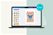 Bloom Garden | Wall Art Creator, an Object Graphic by Leleka.Store (Thumbnail 15 of 17)