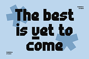 Gagon - Bold Condensed Display Font, a Sans Serif Font by Pandeka Studio (Thumbnail 2 of 9)