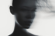 Blurred girl. 50 images, a Person Illustration by Handmadefont (Thumbnail 6 of 12)