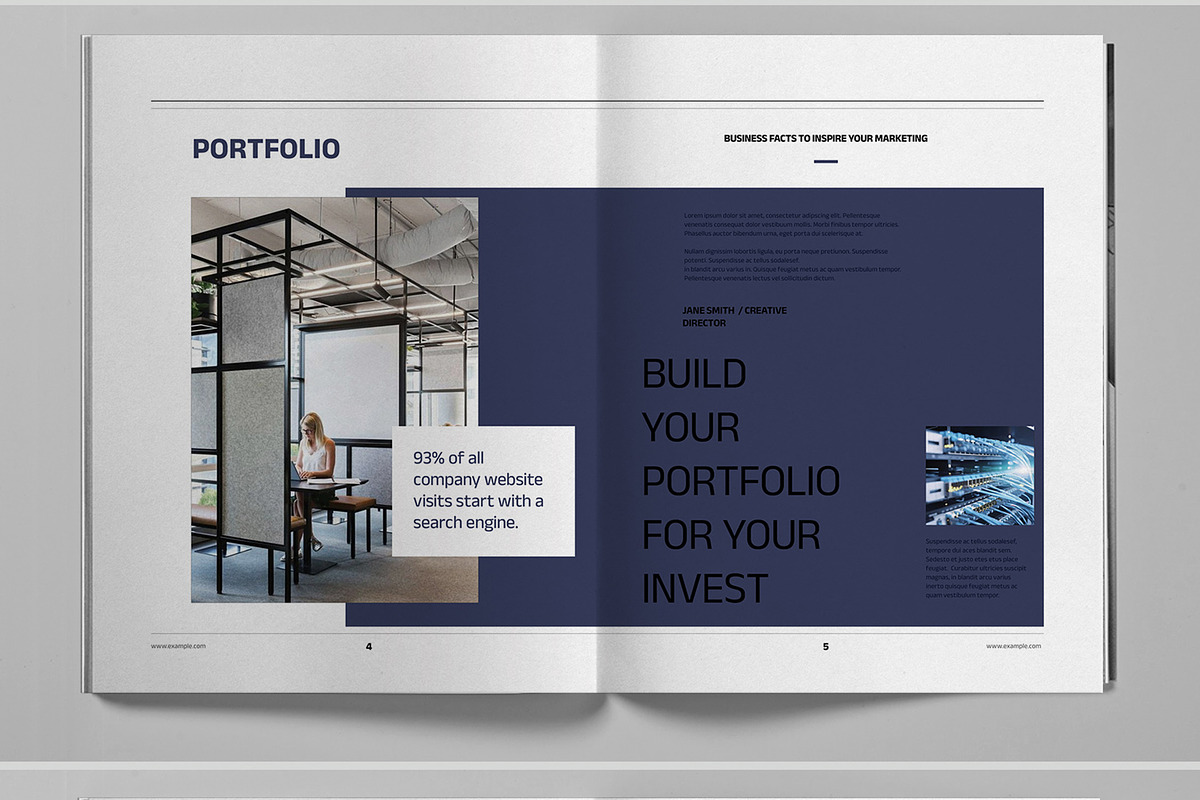 Company Overview Brochure Template, a Brochure Template by Boris Cupac (Photo 4 of 7)