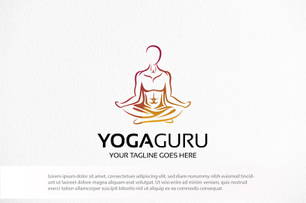 Yoga Guru | Spirituality Logo