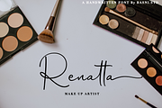 Mallongia a Handwritten Font, a Script Font by Basnistudio (Thumbnail 2 of 8)