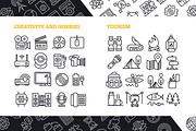 Collection Lines Icons (430+), an Outline Icon by ToozDesign (Thumbnail 11 of 18)