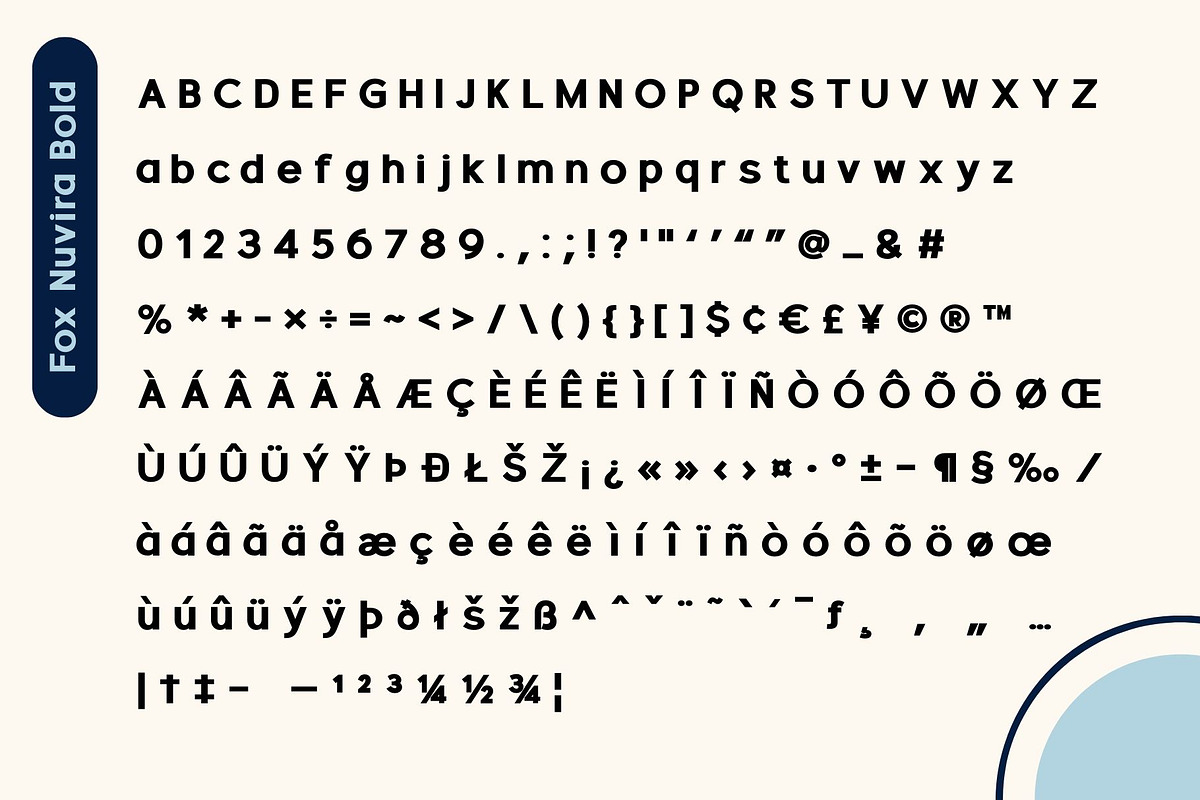 Fox Nuvira & Fox Petalia Font Duo, a Sans Serif Font by Fox7 By Rattana (Photo 11 of 13)