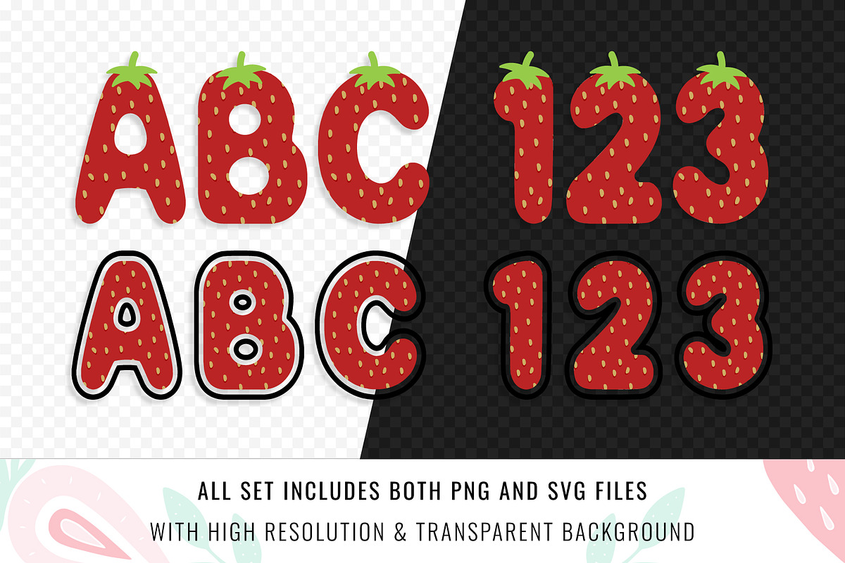 Strawberry Font, a Symbol Font by Font Craft Studio (Photo 3 of 7)