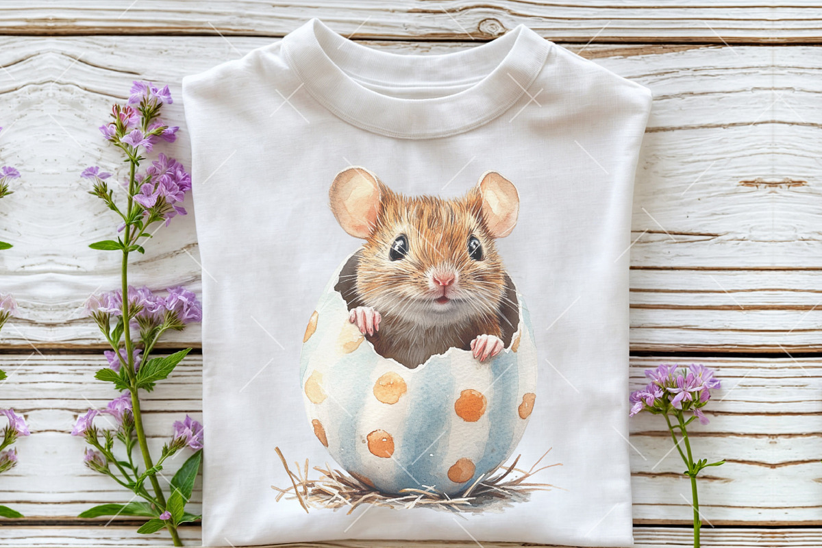 Watercolor Easter Clipart Bundle, an Illustration by OK Design (Photo 5 of 6)