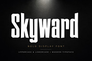 Skyward – Bold Display Typeface, a Slab Serif Font by Wow Magic (Thumbnail 1 of 5)