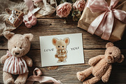Cozy Woodland Friends, an Animal Illustration by Vika_Softlife (Thumbnail 5 of 12)