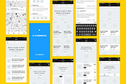 TURBO iOS Wireframe Kit, a Wireframe Template by Just UI (Thumbnail 8 of 11)