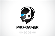 Pro Gamer Logo Template, a Branding & Logo Template by Heavtryq Design (Thumbnail 1 of 5)