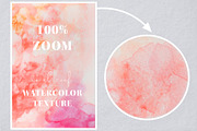 Coral Watercolor Texture Background, a Texture Graphic by in between details (Thumbnail 2 of 9)