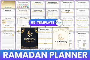 Ramadan Planner Canva Interior