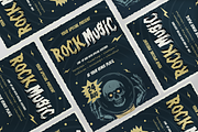 Rock Music Festival Night Flyer, a Flyer Template by Annora Studio (Thumbnail 3 of 5)