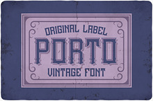 Porto typeface