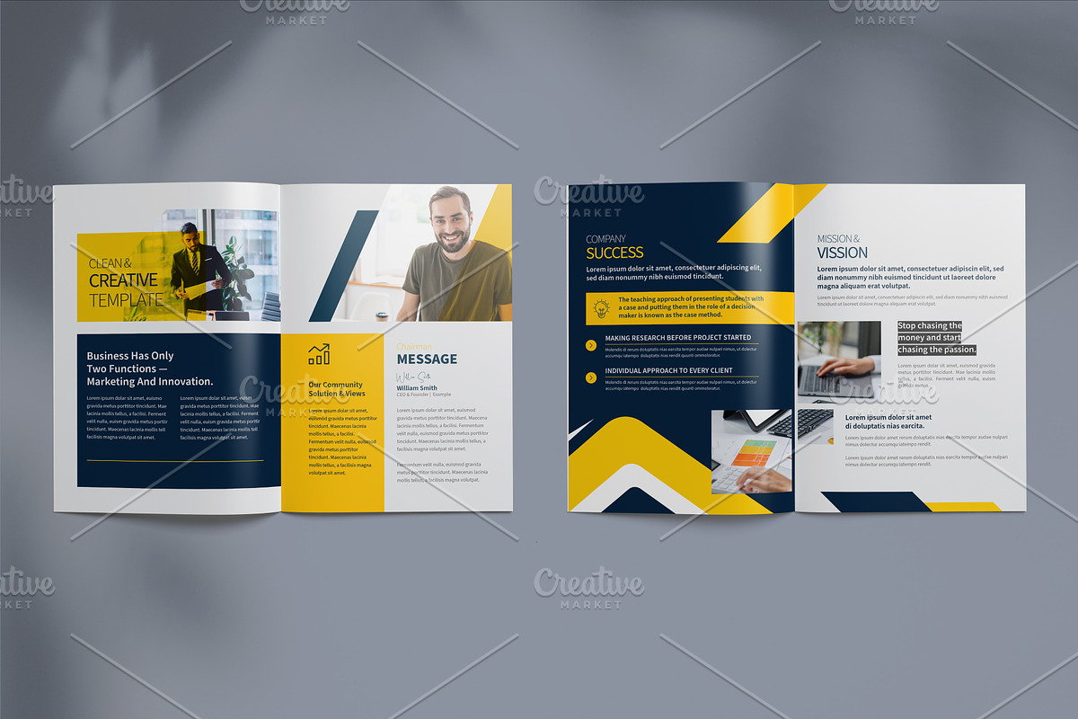 Multipurpose Brochure Template, a Brochure Template by Cristal Pioneer (Photo 4 of 5)