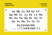Livemono - A Monospaced Sans Serif, a Sans Serif Font by Littlehand (Thumbnail 10 of 11)