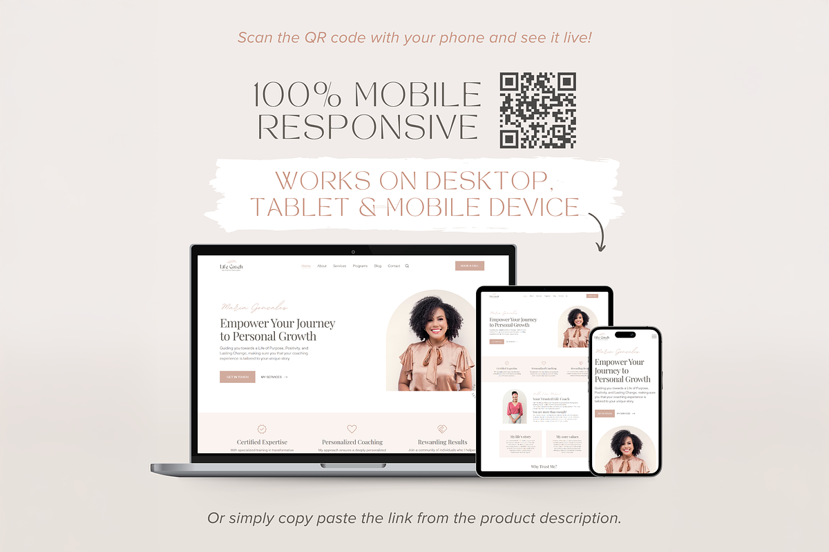 Coaching Wix Studio Template preview 5
