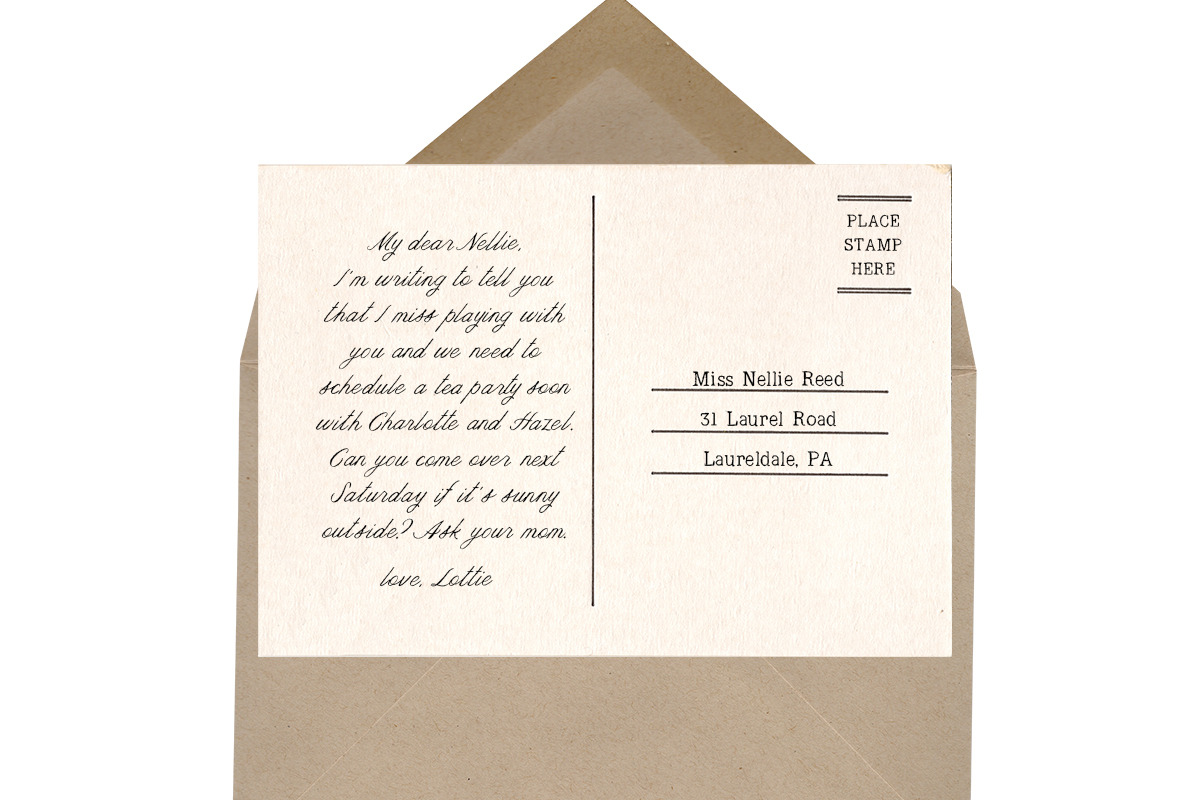 Lottie Pencil Script & Type Duo, a Script Font by Margot + Co (Photo 9 of 11)